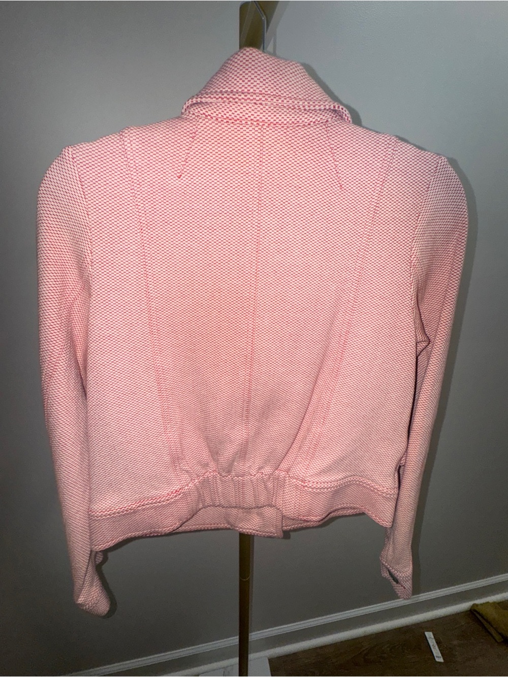 Cabi Pink Cropped Button-Front Jacket - Picture 3 of 3